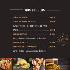 Lire la suite à propos de l’article Avez-vous déjà testé nos burgers ?